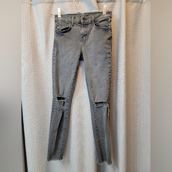 J Brand Denim - J Brand Jeans Mid Rise Cropped Mercy Size 24